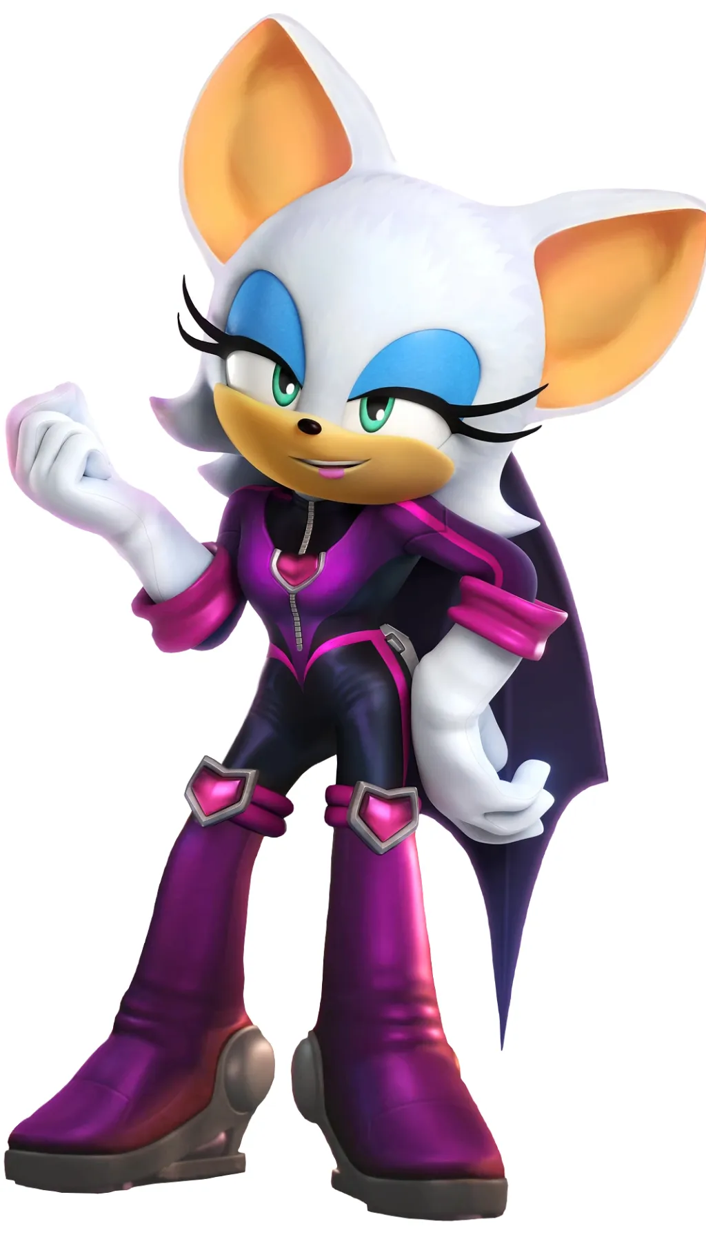 ai character: Rouge-Sonic prime background