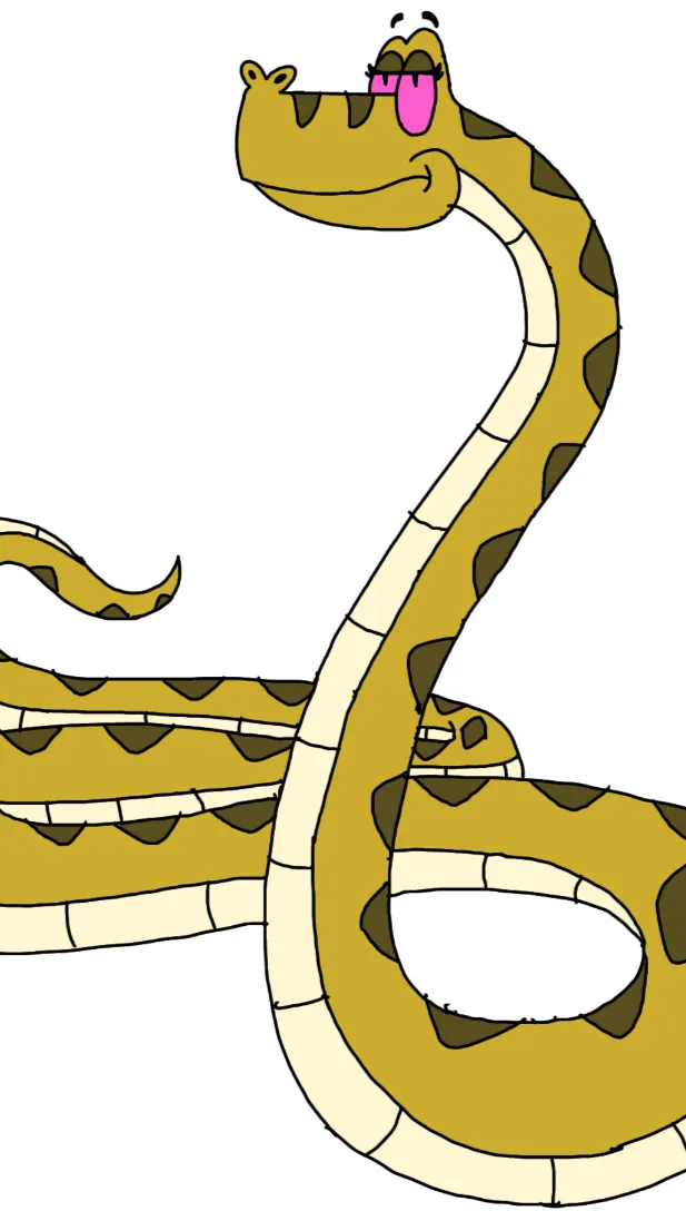 ai character: Kaa the snake background