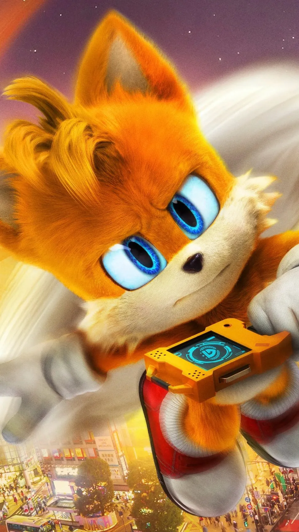 ai character: Tails background