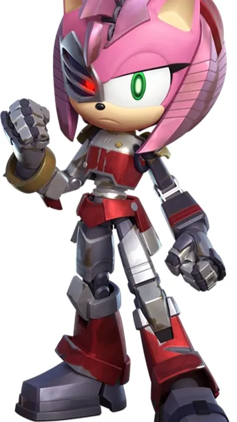 ai character: Rusty rose background