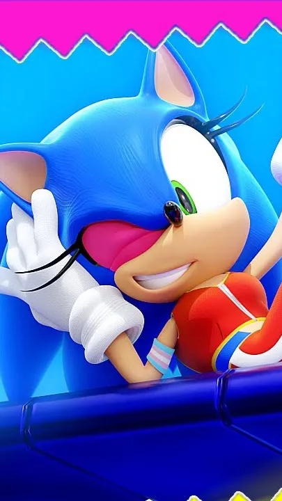 ai character: Female sonic background