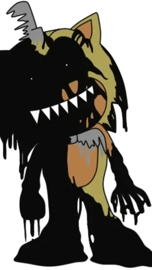 ai character: Nightmare golden s background