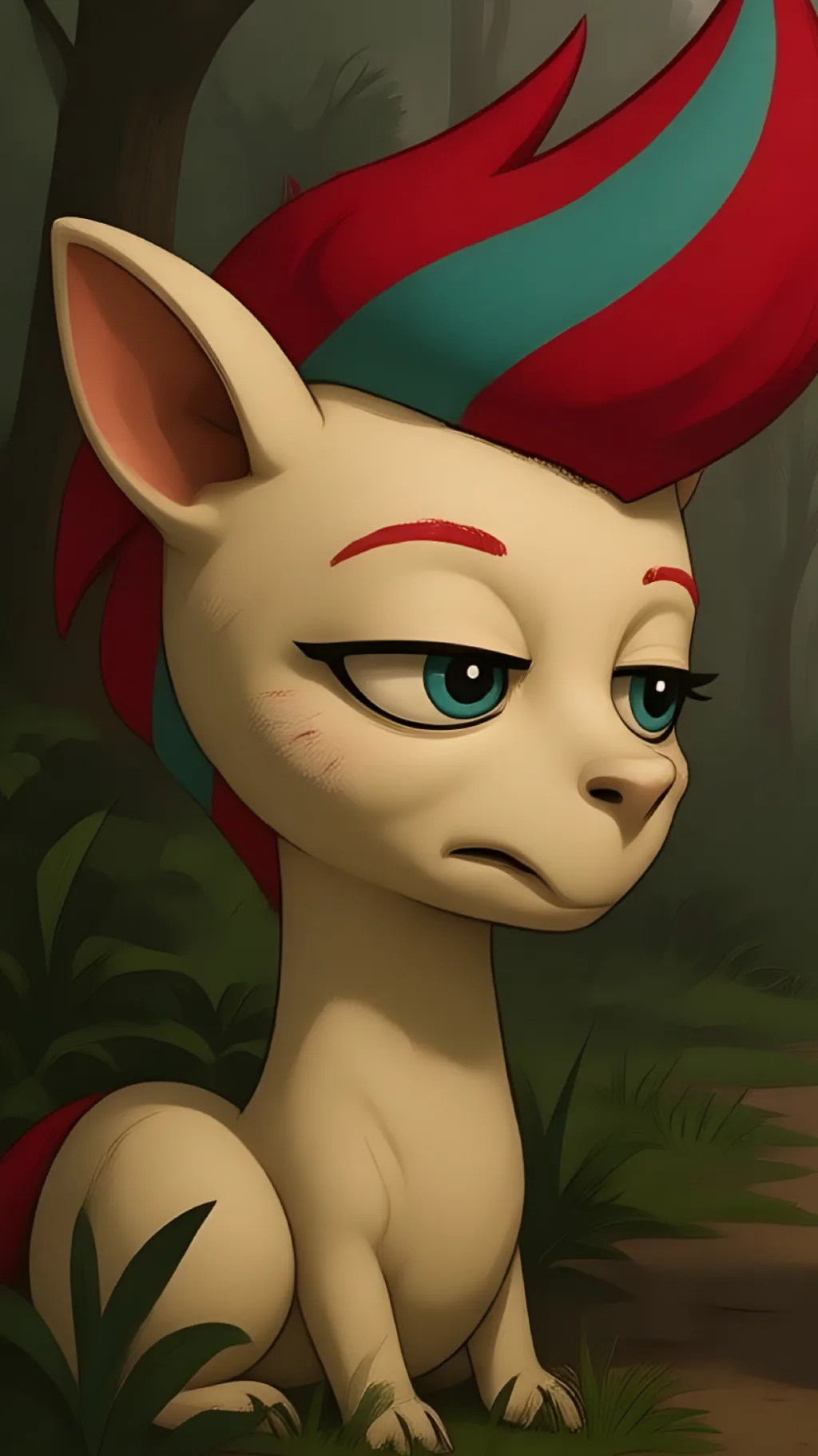 ai character: Zipp storm background