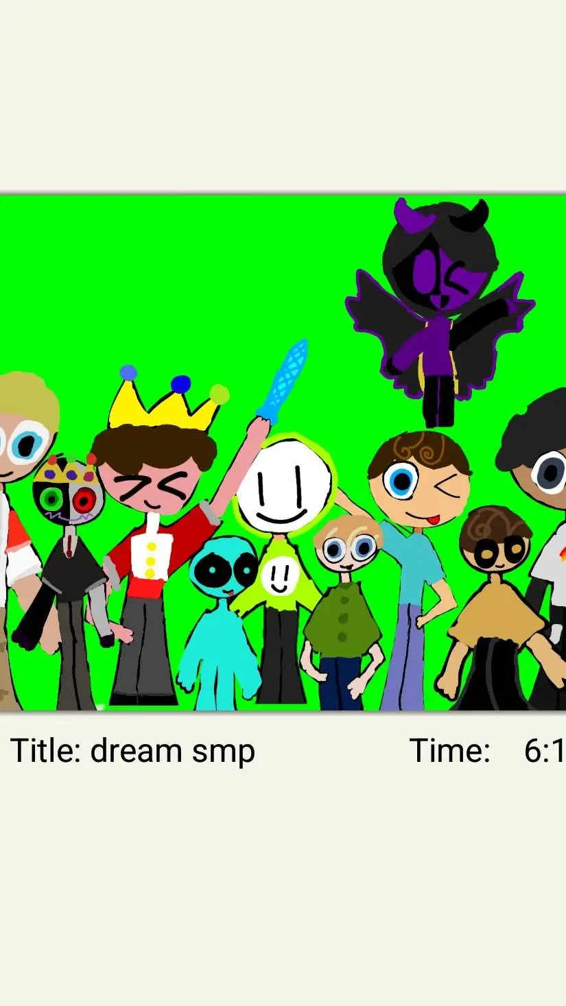 ai character: dream smp!!!! background