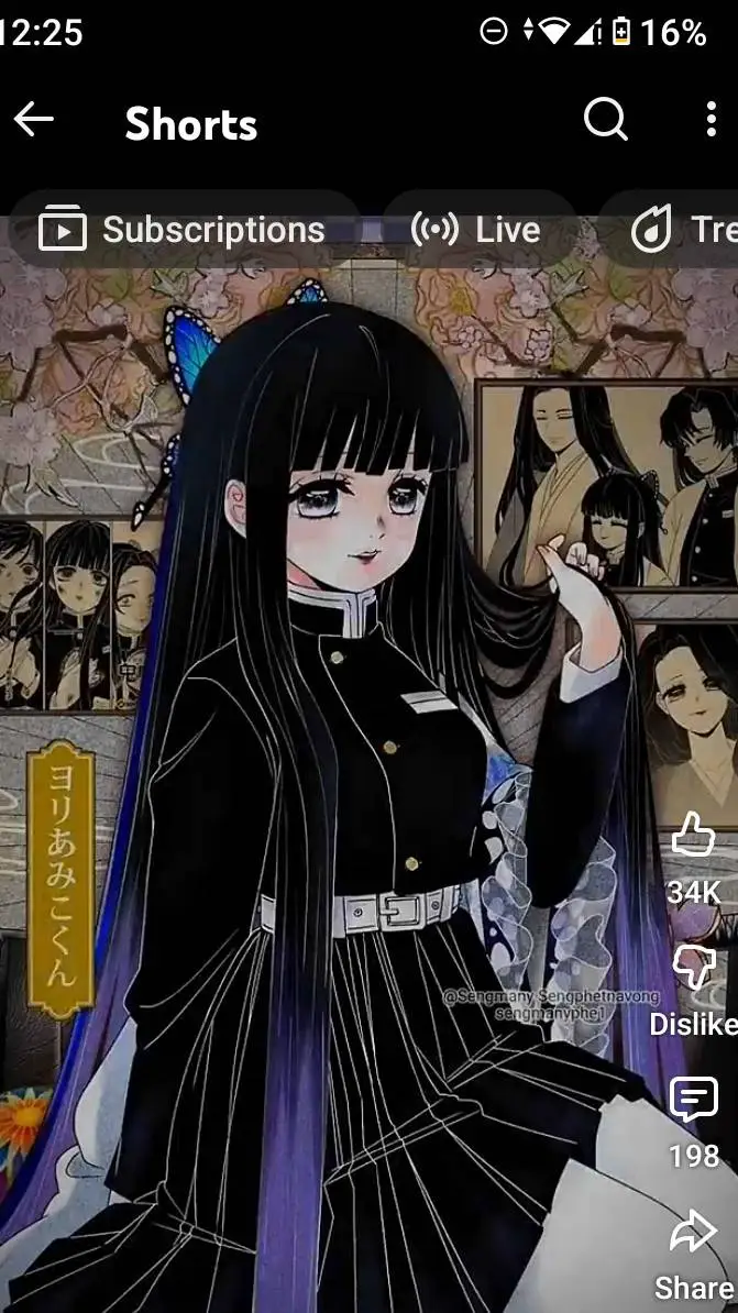 ai character: KNY + oc background