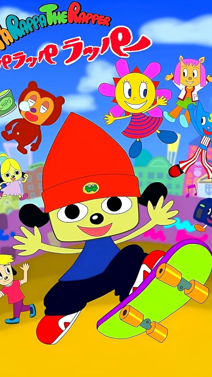ai character: Parappa The Rapper background