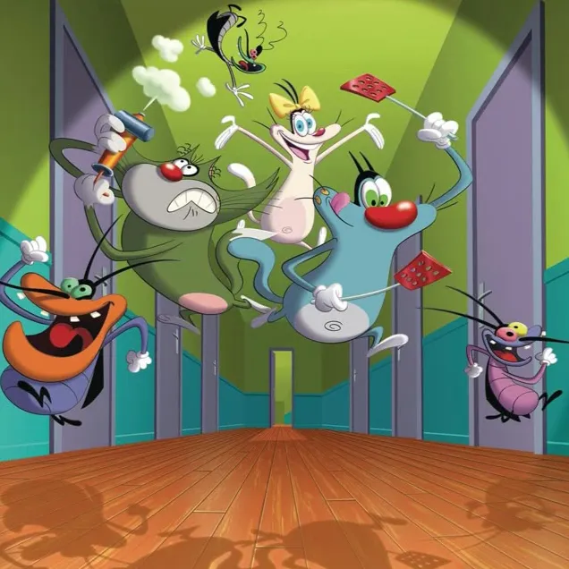 chat with ai character: Oggy&DaCockroaches