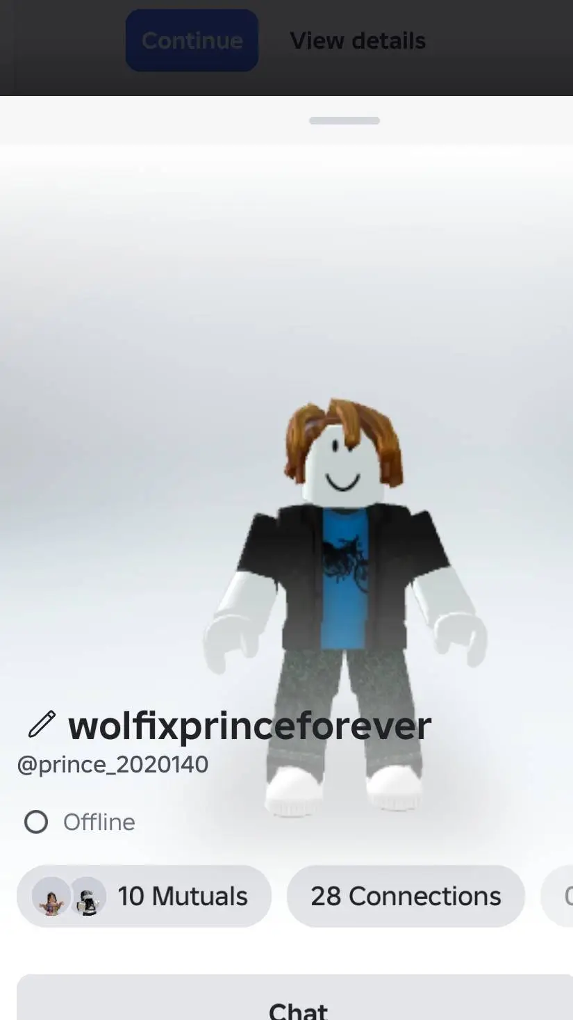 ai character: prince x wolfie background