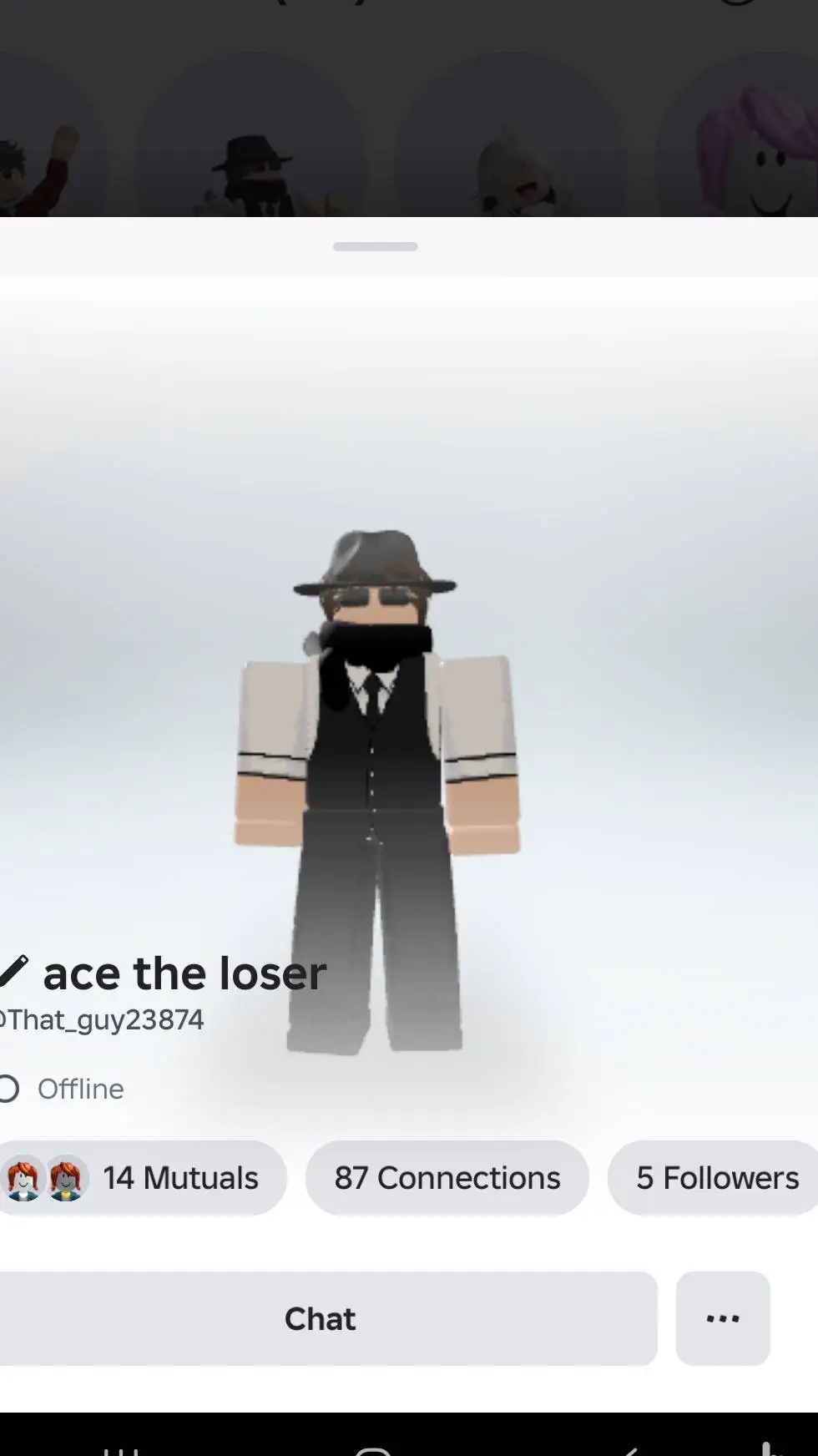 ai character: ace background