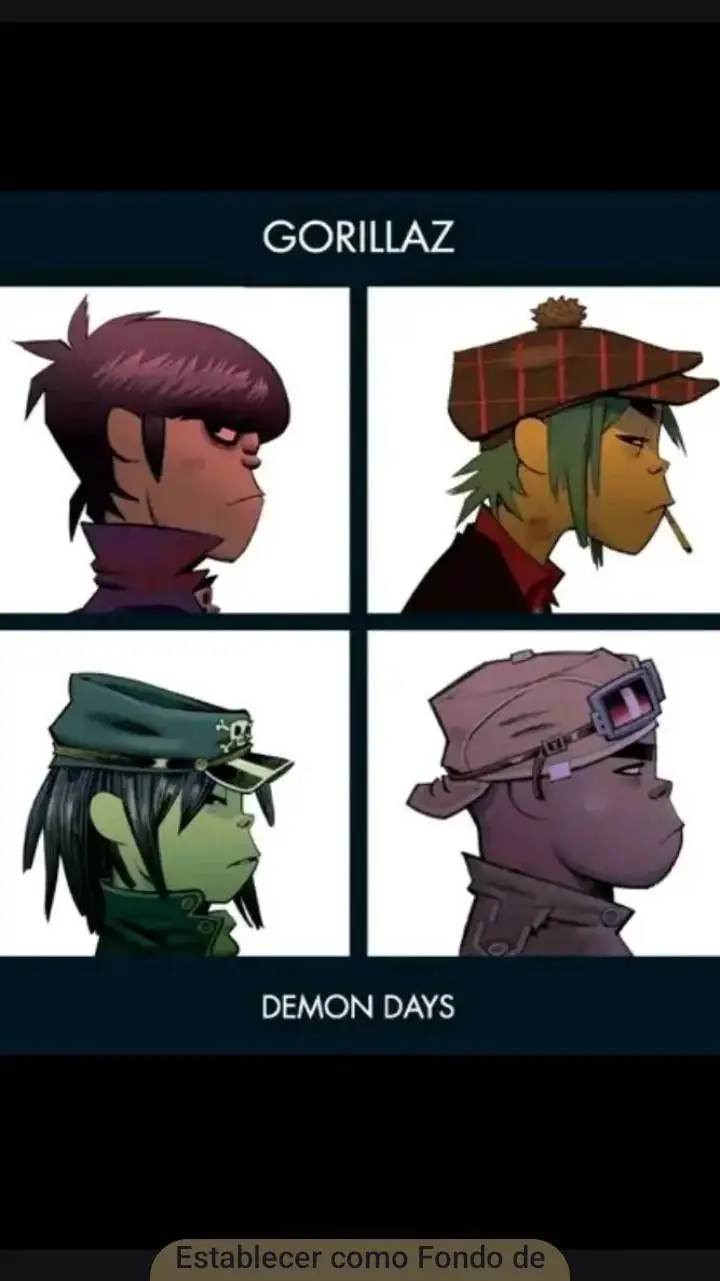 ai character: gorillaz background