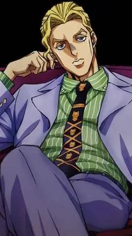 ai character: yoshikage kira background