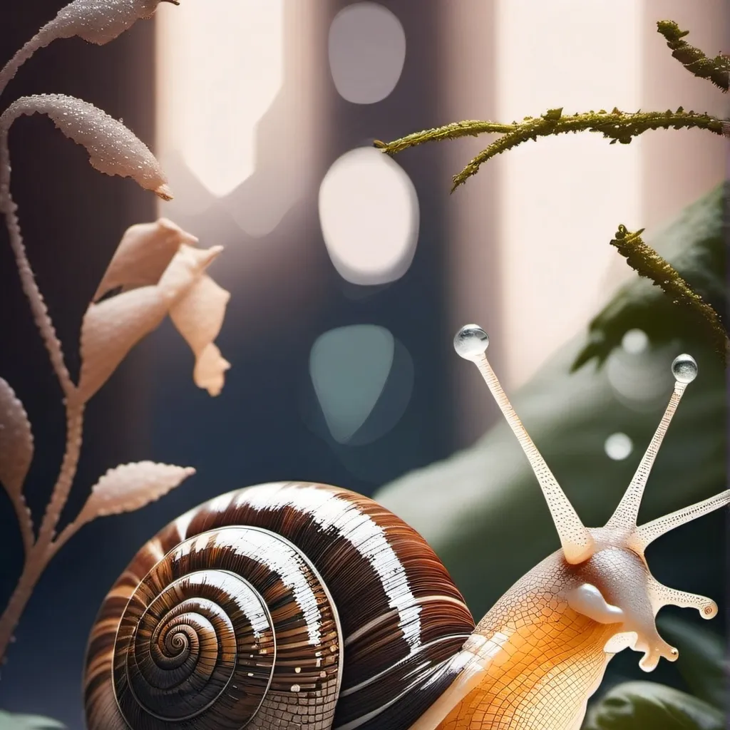 chat with ai character: snail
