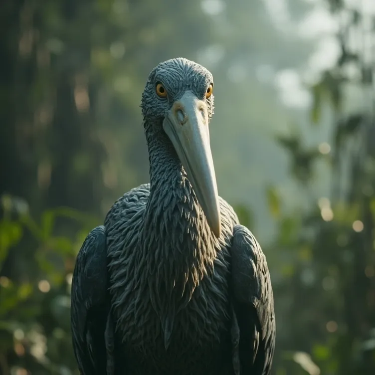 chat with ai character: shoebill stork