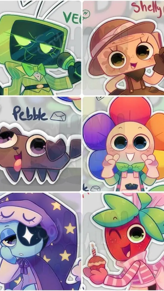 ai character: DW main kids background