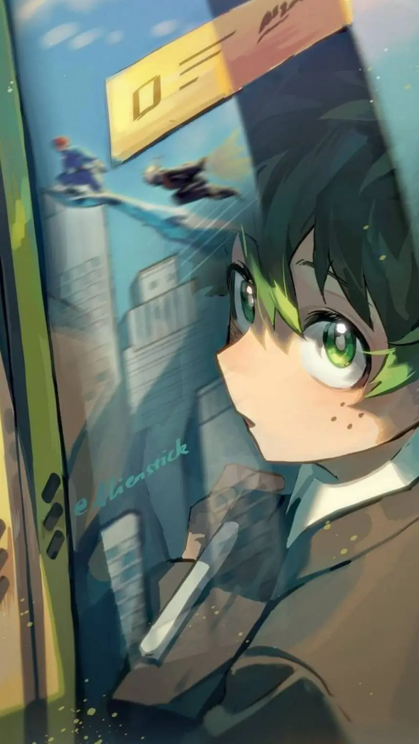 ai character: Izuku :( background