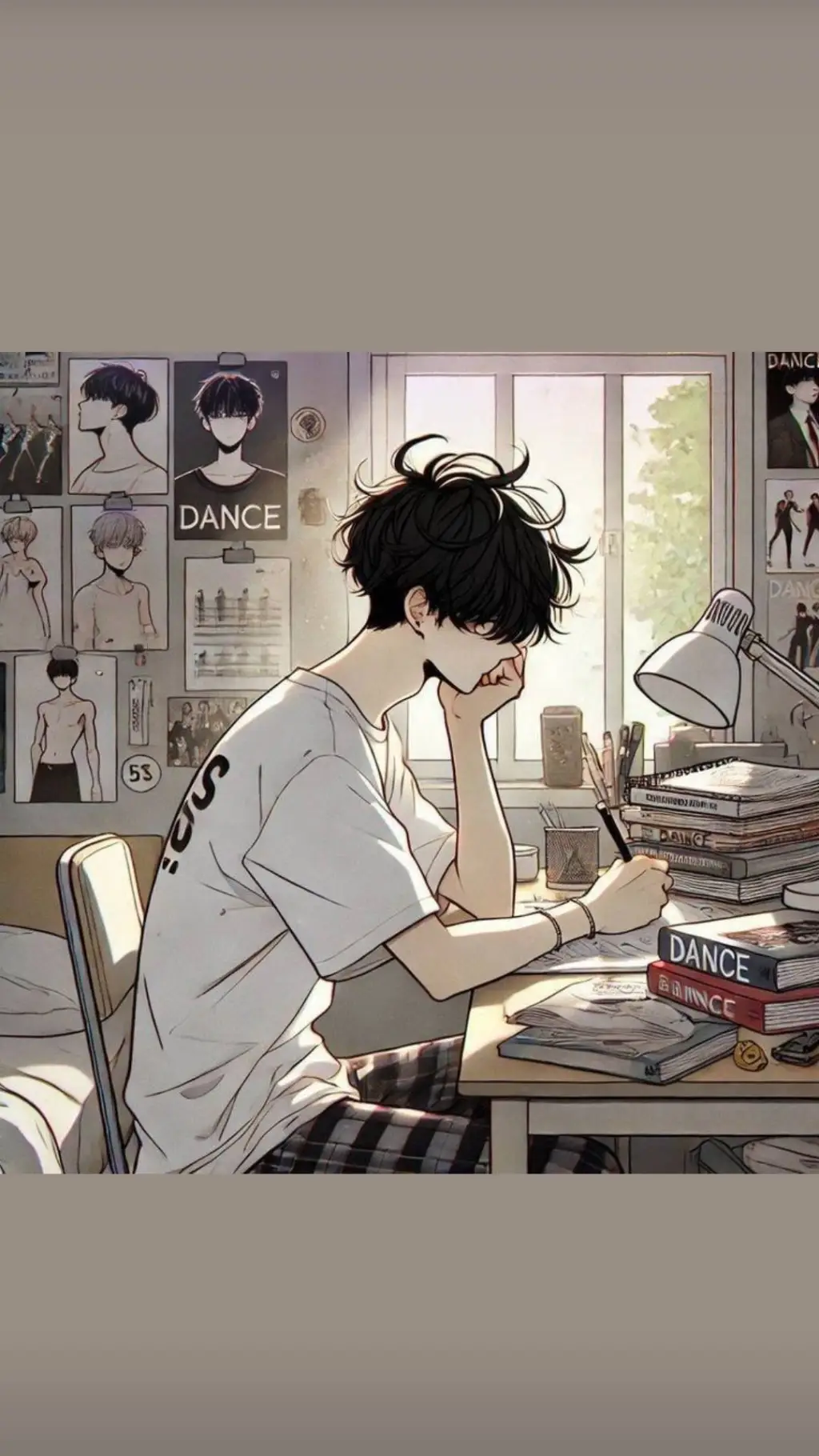 ai character: `Charlie´ (^-^) background