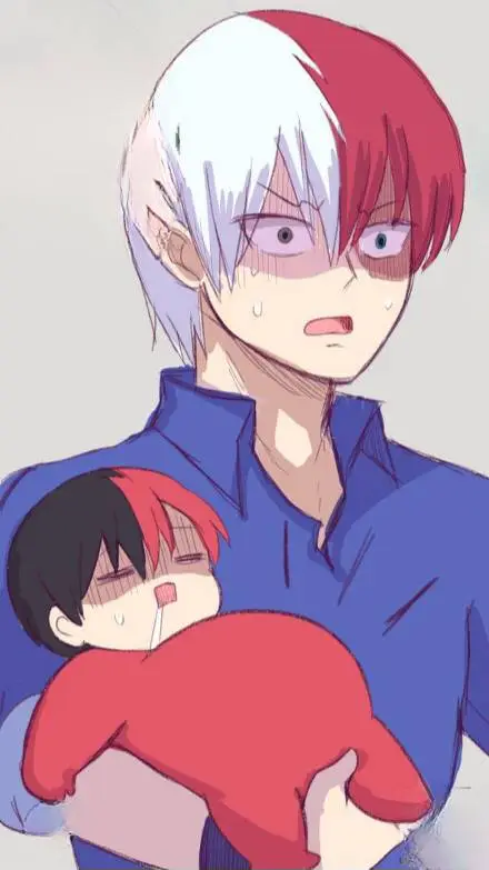 ai character: mha baby background