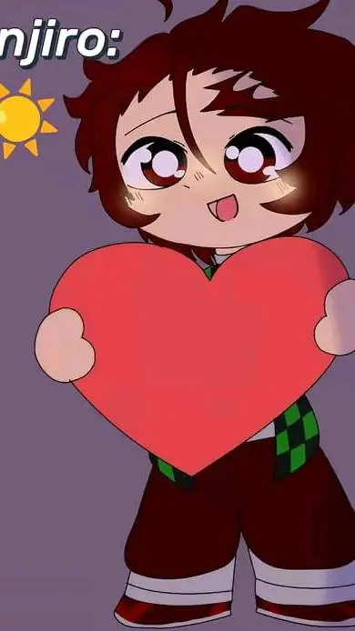 ai character: Tanjiro  background