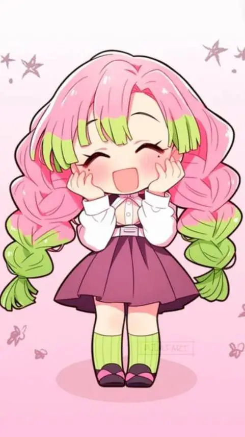 ai character: 🍡♥️mitsuri♥️🍡 background