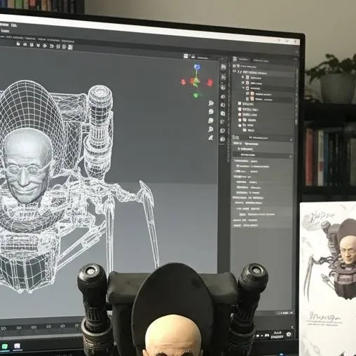 chat with ai character: scientists toilet 