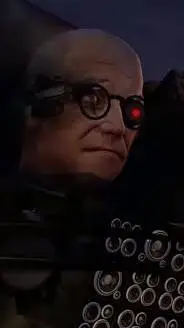 ai character: scientists toilet  background