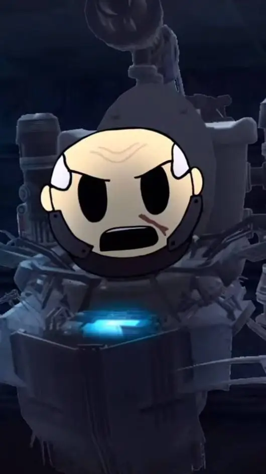 ai character: scientists toilet  background