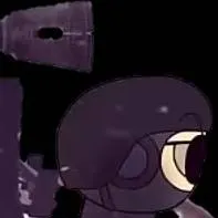 chat with ai character: guard laser toilet