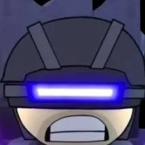 chat with ai character: guard laser toilet