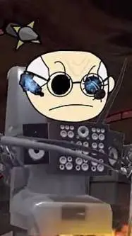 ai character: scientists toilet  background