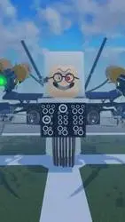 ai character: scientists toilet  background