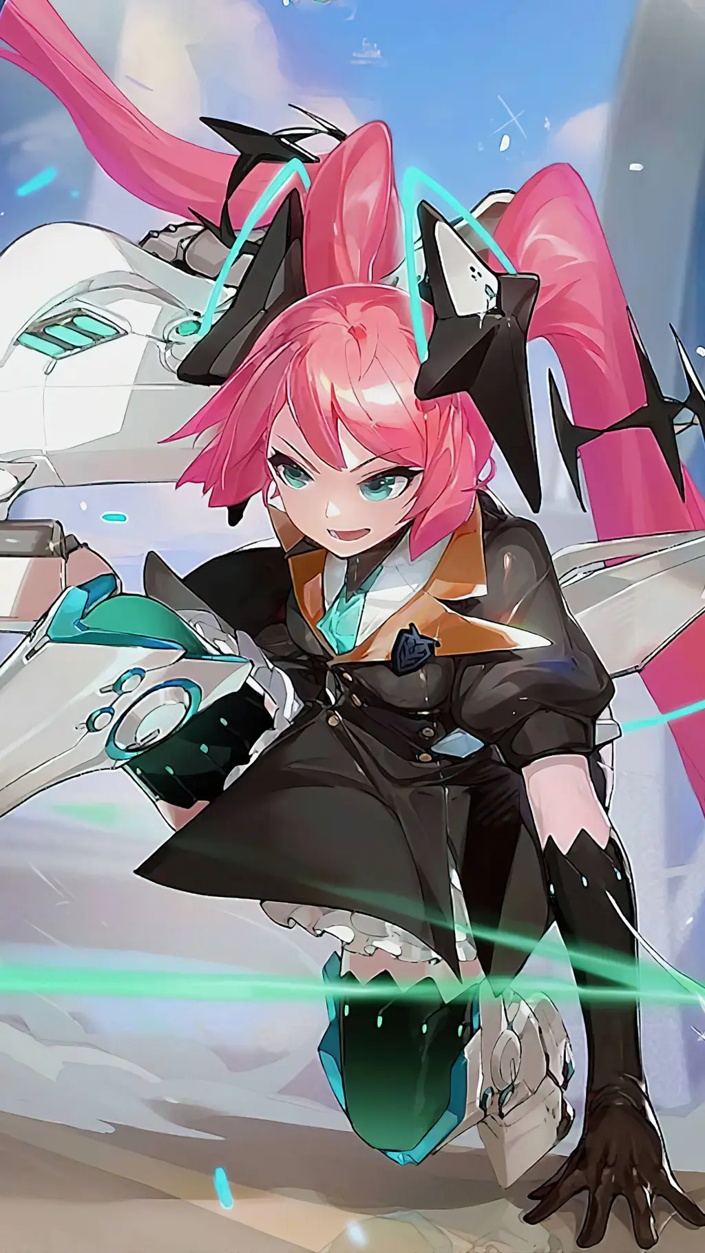 ai character: Layla mlbb background