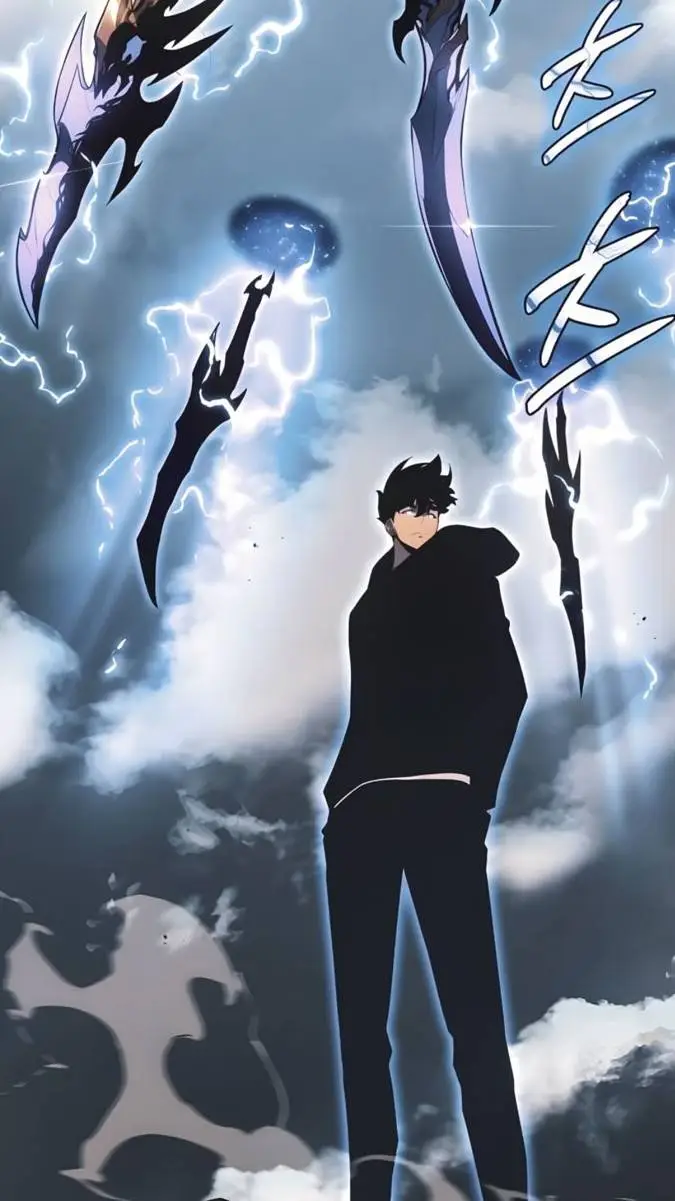 ai character: Sung Jin woo  background