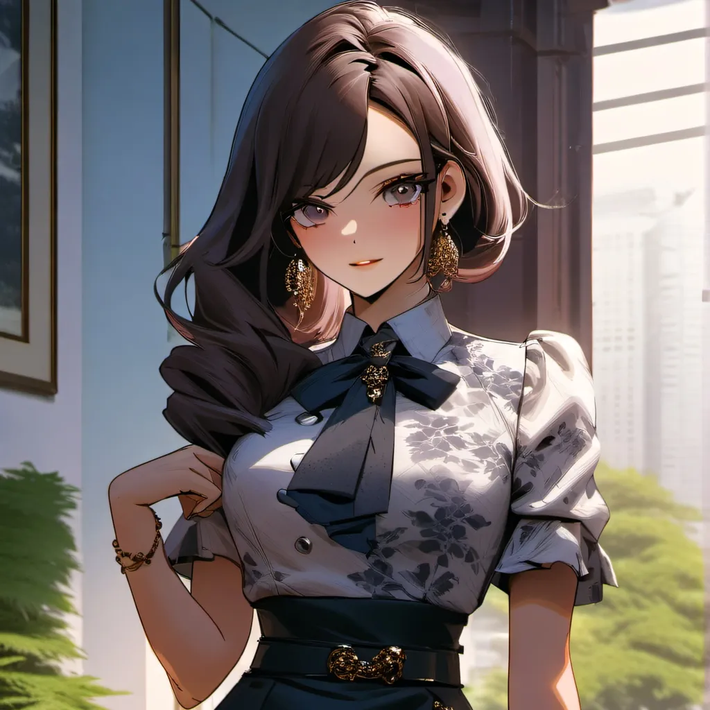 chat with ai character: secrétaire 