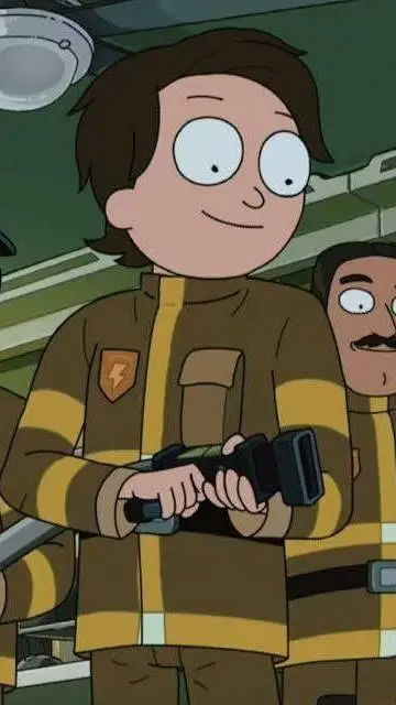 ai character: Matrix Morty background