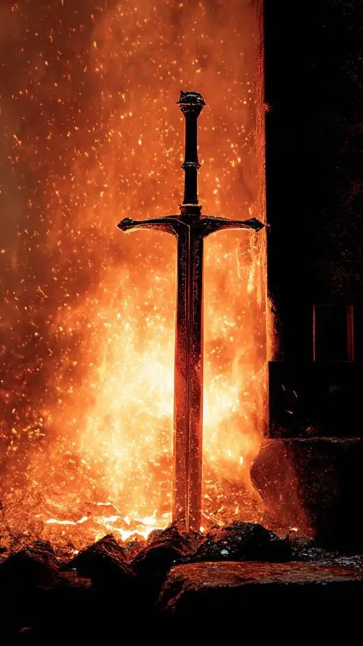 ai character: warrior background