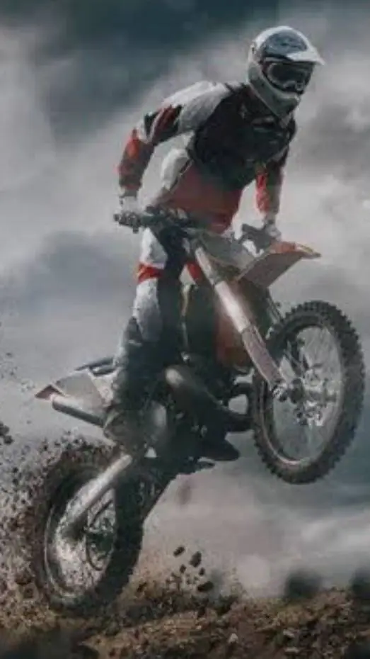 ai character: dirt biker  background