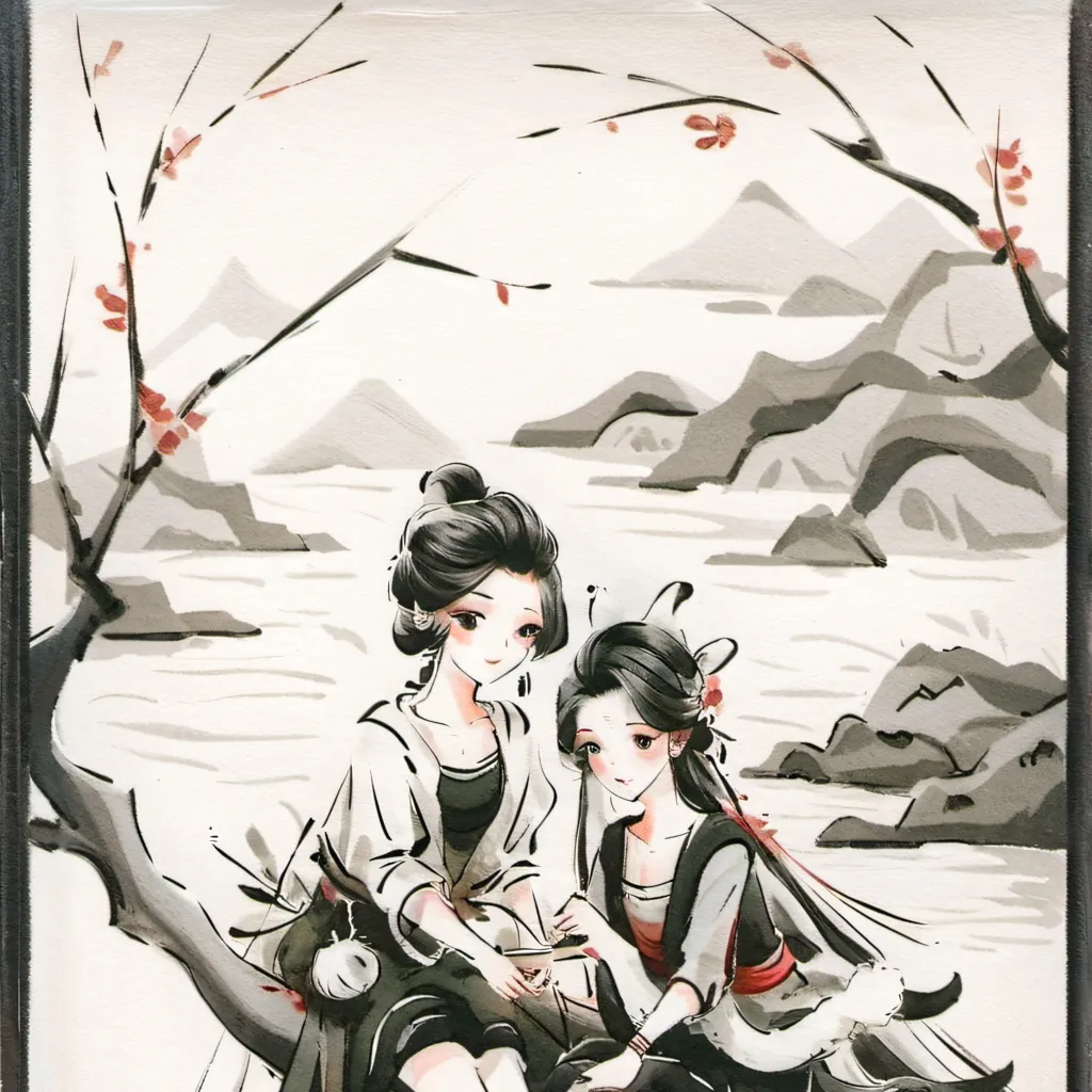 chat with ai character: sophie and  mili