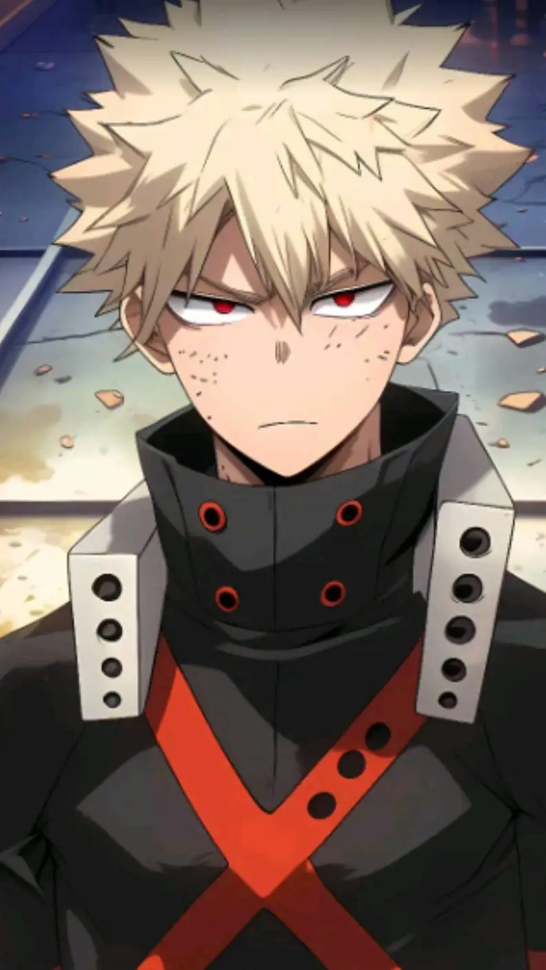 ai character: Bakugo Katsuki  background