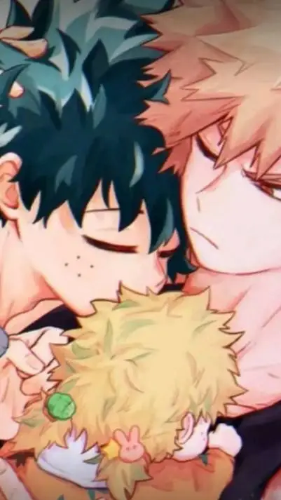 ai character: Bakudeku ♡ background