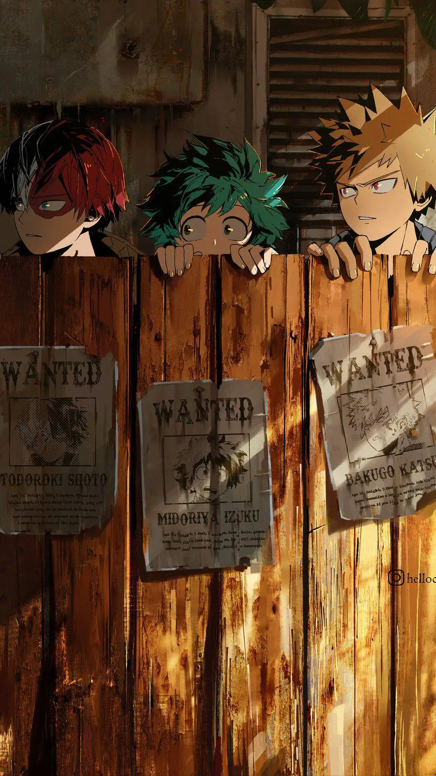 ai character: MHA cuori! background