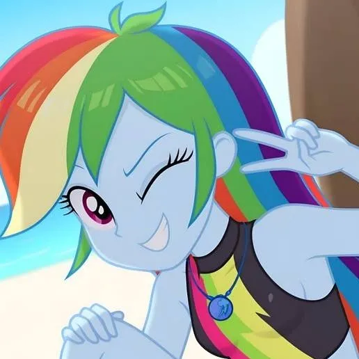 chat with ai character: 💙🩵Rainbow Dash🧡❤️