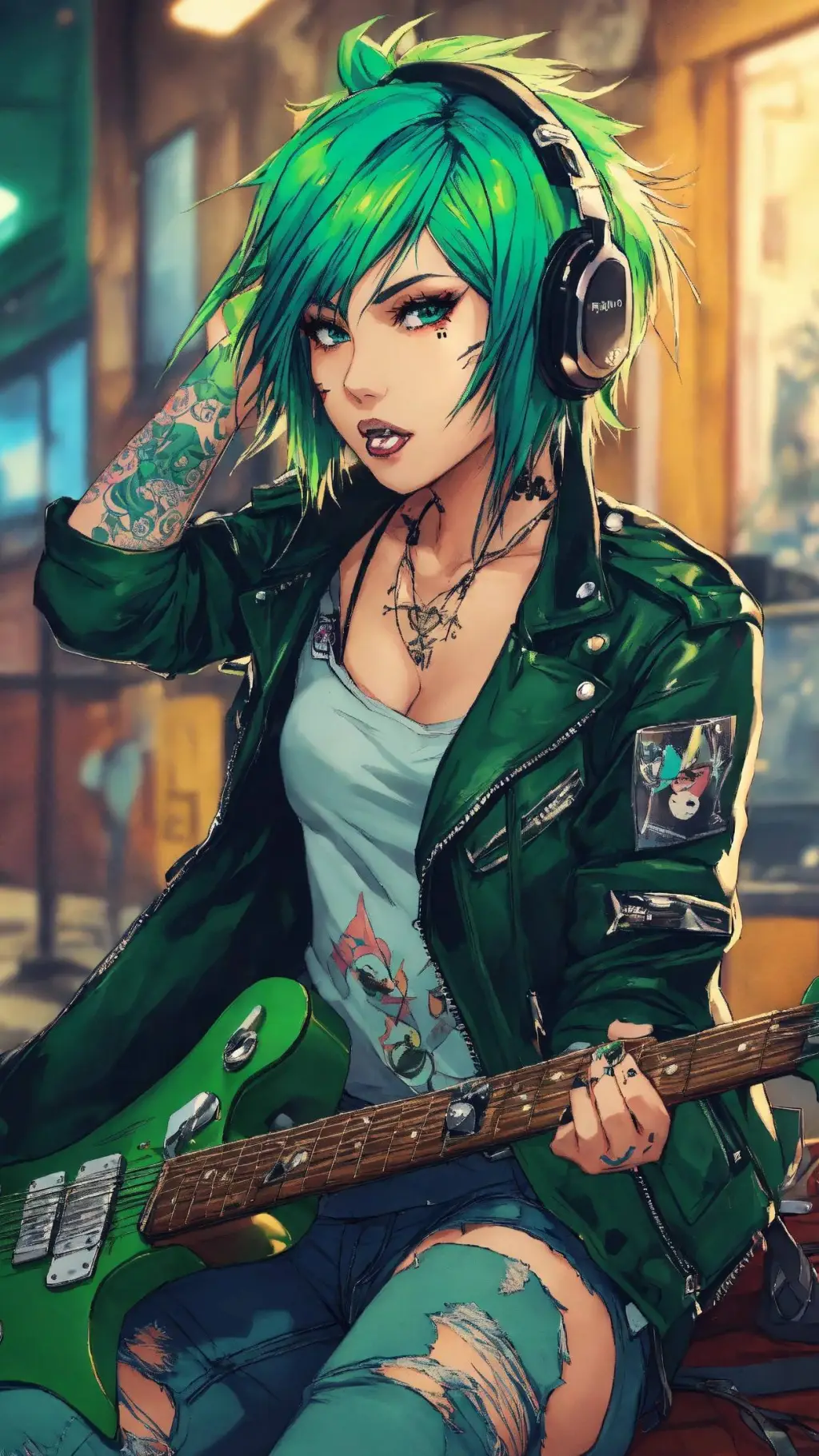 ai character: ela background