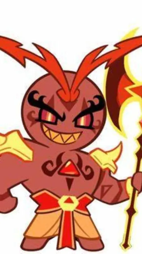 ai character: BurningSpiceCookie background