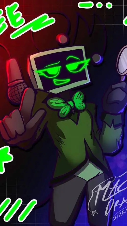 ai character: Vee version 1 background