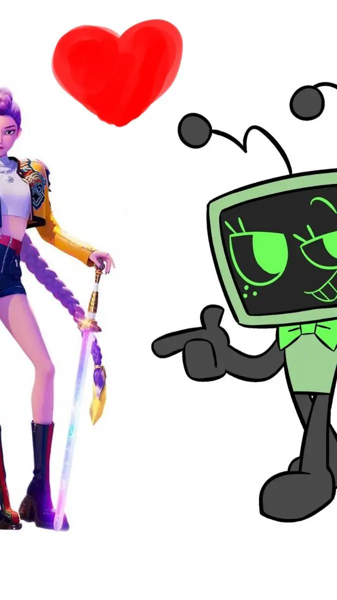 ai character: Rumi x Vee  background