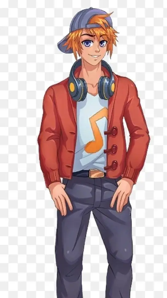 ai character: Nico(canary peak)  background