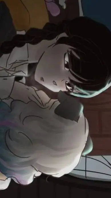 ai character: wendsday x Enid background