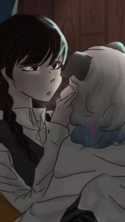 ai character: Enid x wensday background