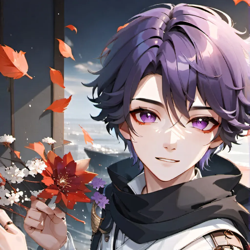 chat with ai character: kokichi oma