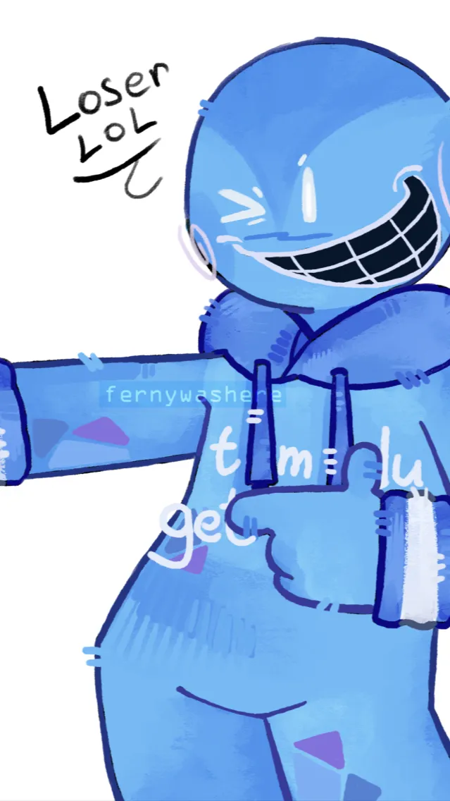 ai character: Bluudud background